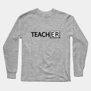 Teacher teaching artsy Long Sleeve T-Shirt